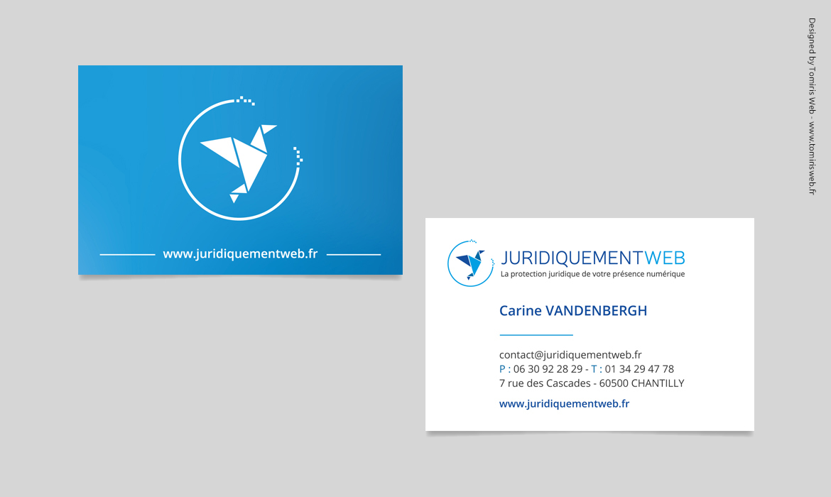 Cartes de visite Juridiquement Web